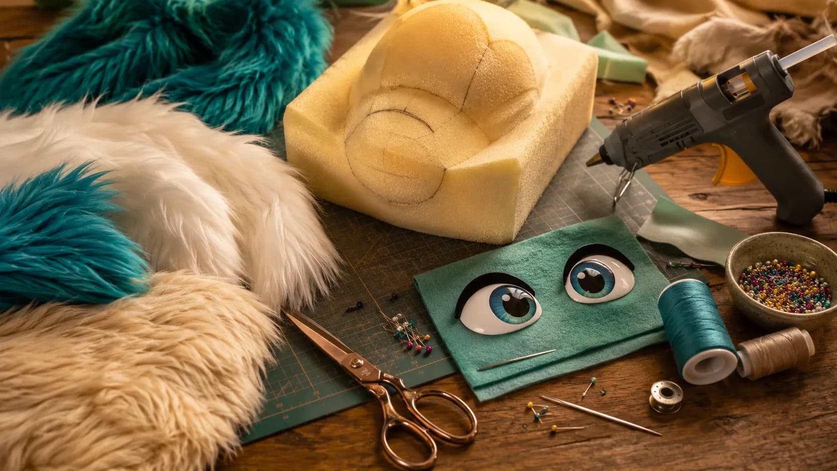 Fursuit head ref